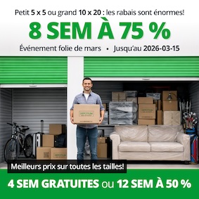 Depotium Mini Entrepôt - Saint Antoine  Promotion