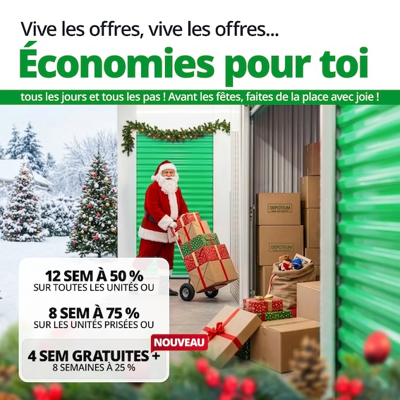 Depotium Mini Entrepôt - Saint Antoine  Promotion